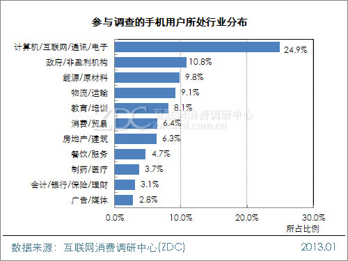 2012-2013年中国手机用户属性调查报告 