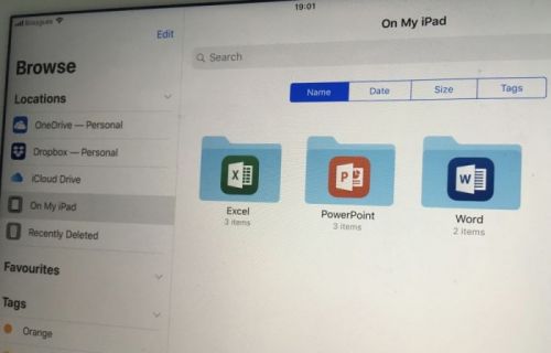 iOS端Office应用更新 新版增强同苹果Files应用兼容性