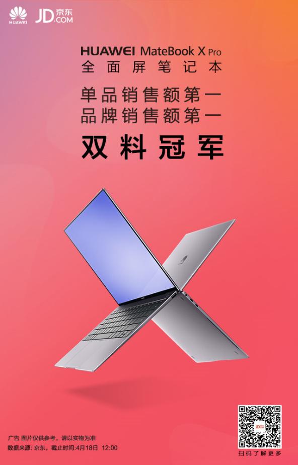 华为MateBook X Pro全面开售 获销量口碑双丰收