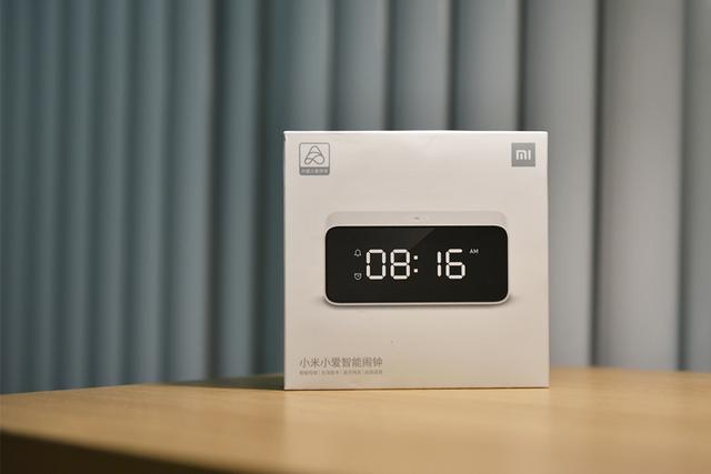 能听会说/高颜值 小米小爱智能闹钟开箱体验