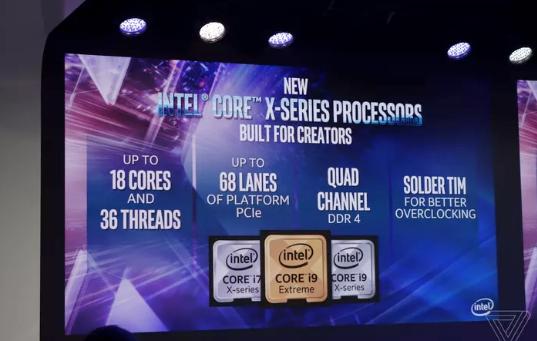 英特尔发布其最新的第9代Core包括最佳游戏处理器Core i9-9900K