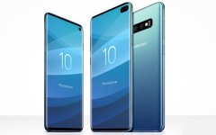 三星S10+贴膜贴合note7 屏占比极高