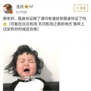 沈月丢身份证这件事 赶紧补办才是正经事