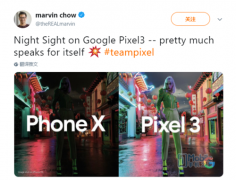 Google Pixel 3夜景模式新广告讽刺iPhone