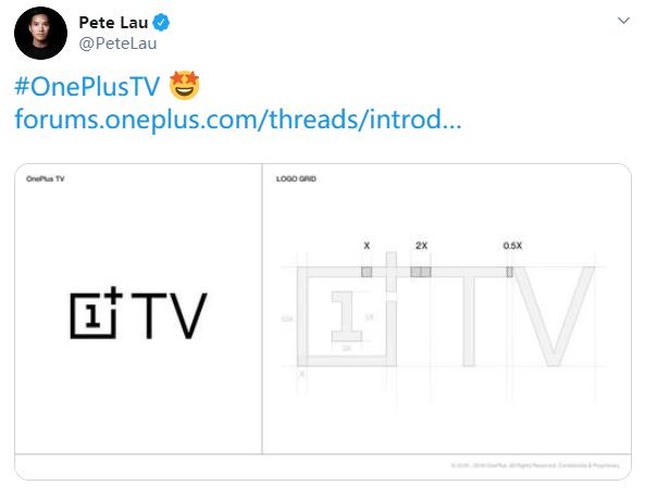 最快9月发布 刘作虎确认一加电视命名为OnePlusTV