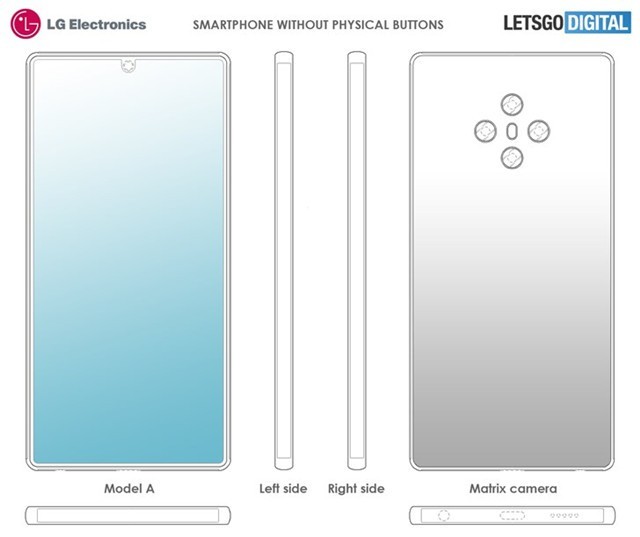 LG放出全新手机设计专利：一个按键都没有 