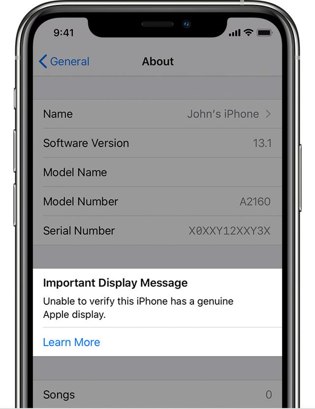果粉注意！iPhone11系列安装非正版显示屏将收到警告