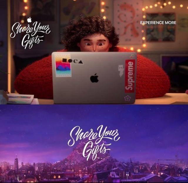 苹果2019圣诞季广告发布 依旧温情满满