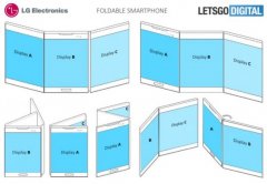 LG折叠智能手机专利曝光 三个屏幕增强实用性