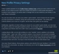  Steam隐私设定更新 SteamSpy或会因此关停