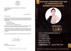 传奇军团创始人安安出席戛纳 微商的国际化飞跃