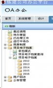 用勤哲EXCEL服务器做项目电子档案管理OA系统