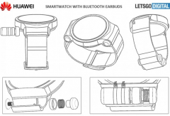 华为手表新专利曝光：可收纳蓝牙耳机