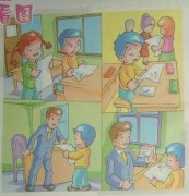 小学生看图说话要求200字，三句话时代已过去！