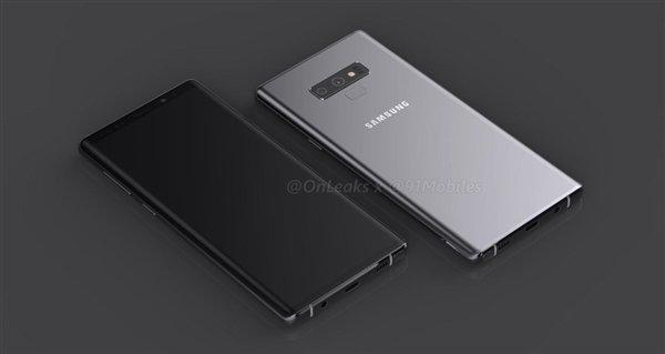 三星 Galaxy Note9 海报曝光：采用黄蓝撞色搭配