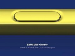 三星 Galaxy Note9 海报曝光：采用黄蓝撞色搭配