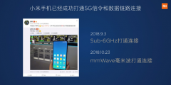 小米攻克5G毫米波难关 首款5G手机明年一季度上市