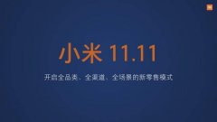 小米公布双11大战计划