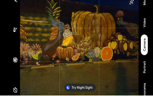 Night Sight相机模式让Pixel集万千宠爱