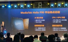 联发科技发Helio P90 为手机AI提供算力保证