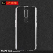 OPPO R19清水套曝光 顶部开孔或为升降式摄像头