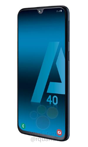 疑似Galaxy A40渲染图曝光：或于4月发布 售250欧元