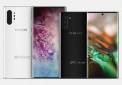 Galaxy Note10渲染图曝光 双尺寸版本 配25W快充