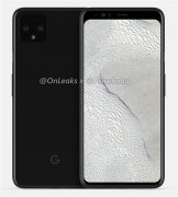 谷歌Pixel 4 XL渲染图曝光 对称式全面屏矩形摄像头