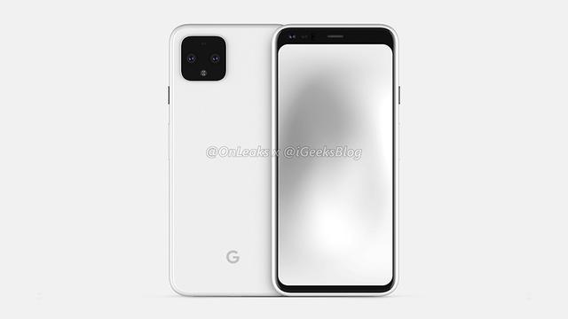 Google Pixel 4的大额头+浴霸设计很难爱，但它可能有Face ID