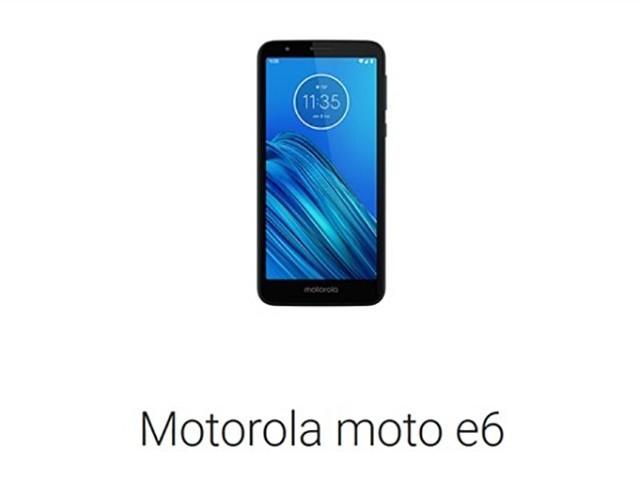 Moto E6渲染图曝光 搭载骁龙4系处理器？