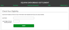 美国征信巨头 Equifax 泄露了 1.45 亿用户数据，一人赔 125 美元