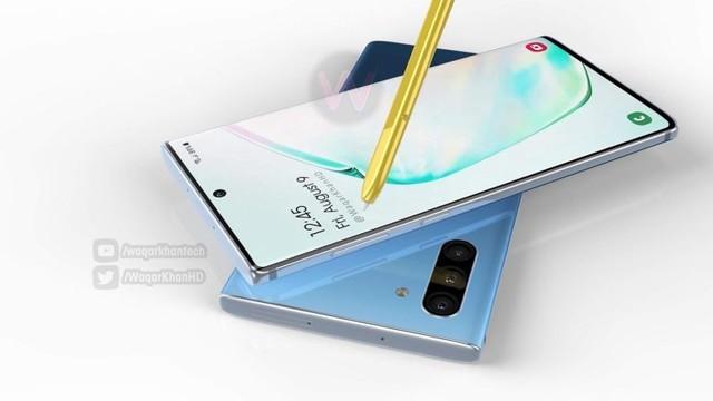 三星Note10新配色曝光：橙色/翡翠绿很“时髦”