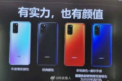 Honor V30 用开孔屏　但流出机图闹双胞 ?