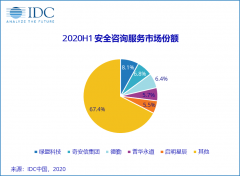 又一首发，2020H1中国网络安全服务市场规模大幅下滑，达到